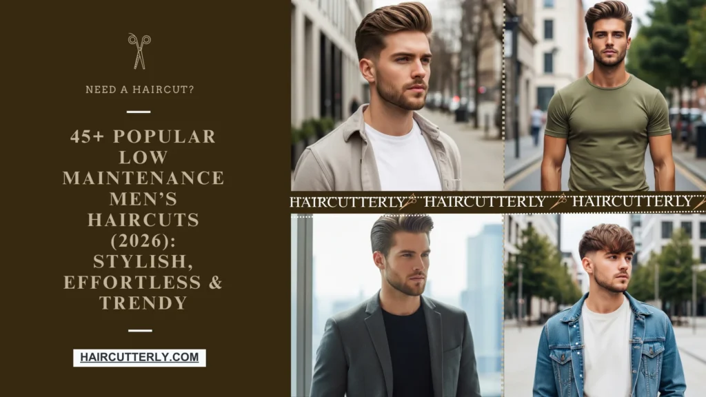 45+ Popular Low Maintenance Men’s Haircuts (2026)